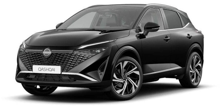 QASHQAI 1.3 X-TRONIC 4WD TEKNA PLUS PERLA CRNA